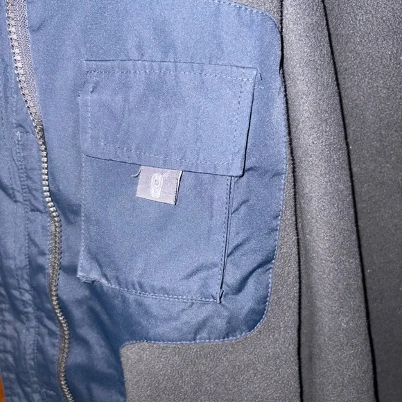 Free Country Men's Navy and Charcoal Performance Jacket - Picture 4 of 5